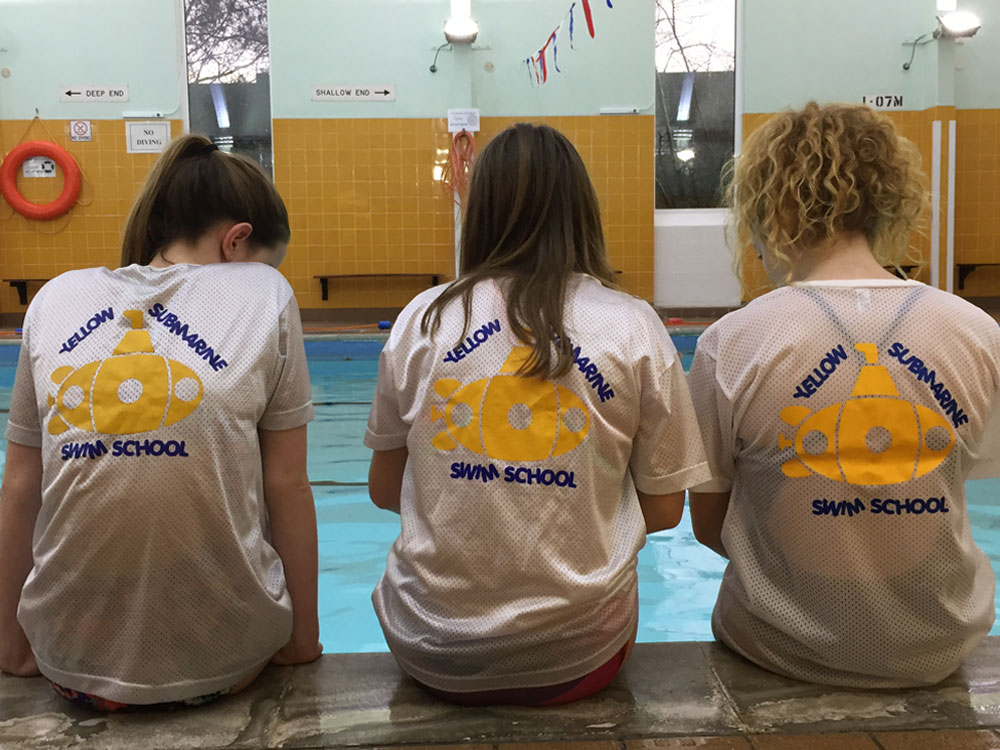 swimming school swim helpers